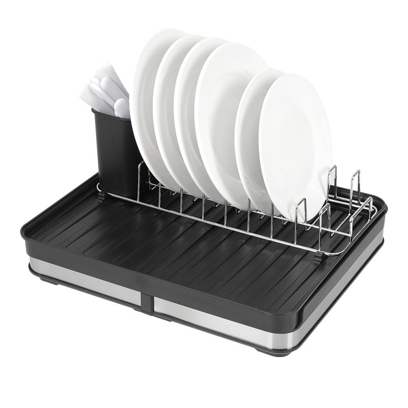 Linh Plastic Countertop Dish Rack