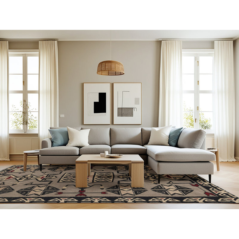 Moroccan Indoor Rug, Rectangle 8' x 12'