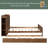 Aviree Bookcase Storage Bed-328842192