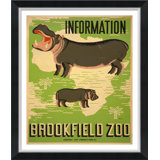Visit The Brookfield Zoo Giclee Print by Soicher Marin Archives