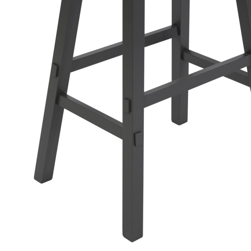 Knaack Barstool w/ Chair Glides, Gray, Bar Stool (30" Seat Height)
