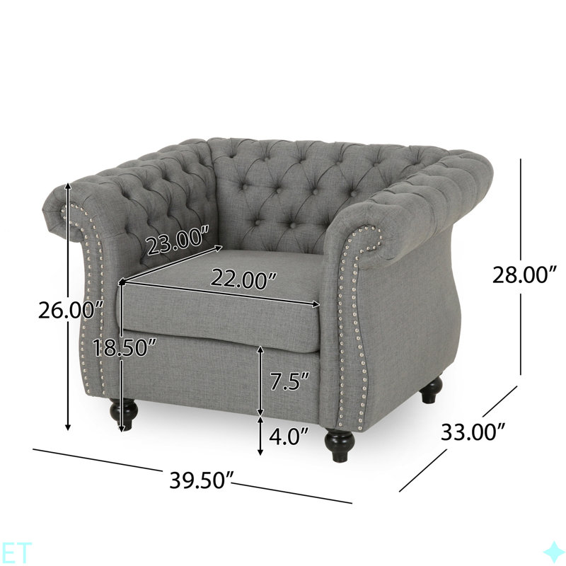 Fauteuil club Chesterfield