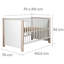 Olaf 2 Piece Cot Set