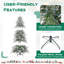 Arbre de Noël pré éclairé-544250369
