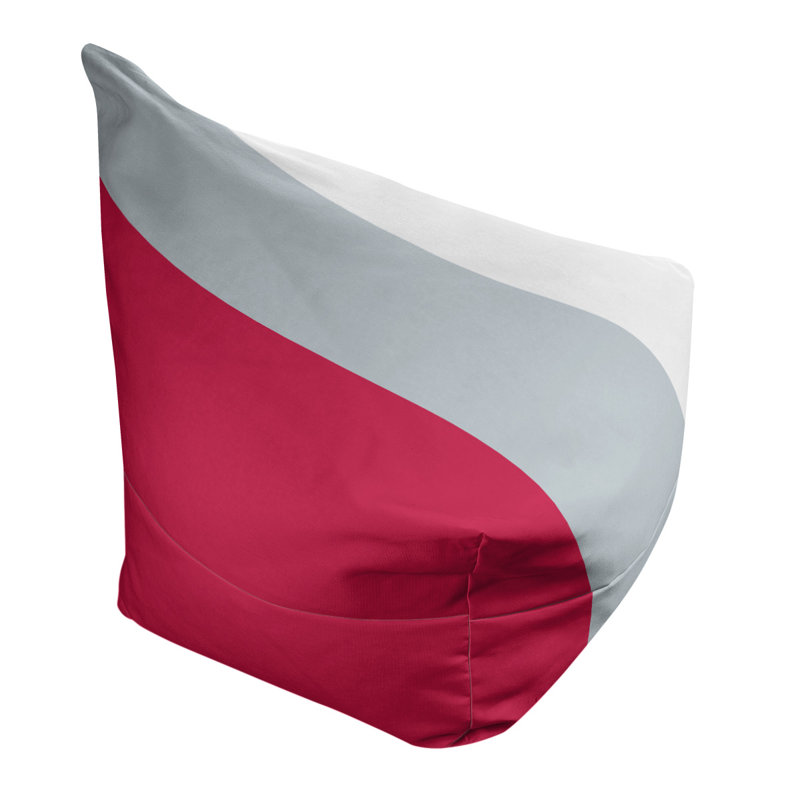 Housse de sac de pois standard Utah, Rouge / argent / blanc, 2 po x 38 po x 42 po