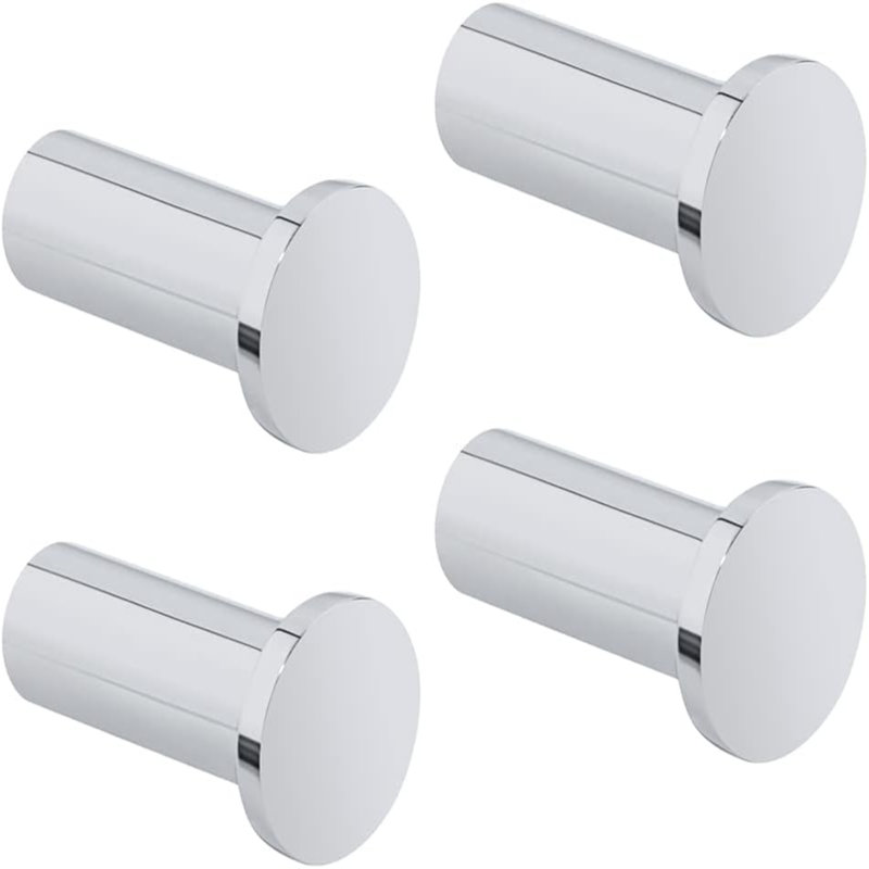 Chawanda Metal Wall Wall Hook, Silver