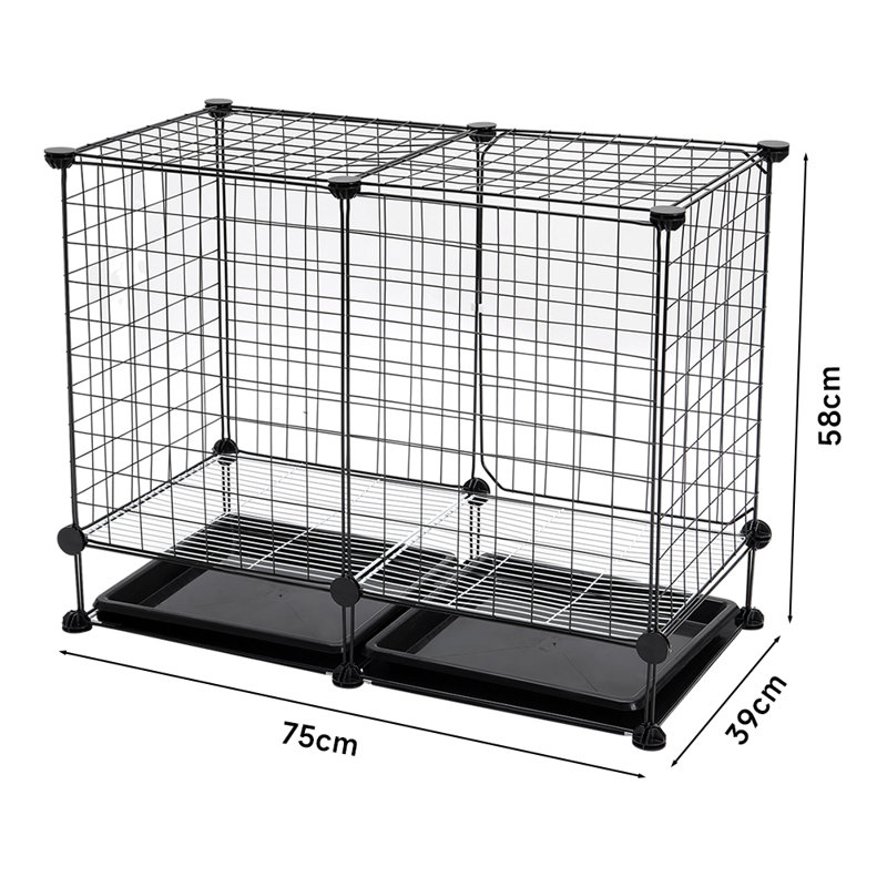 Furniture Style Crate, 58" H x 75" W x 39" D
