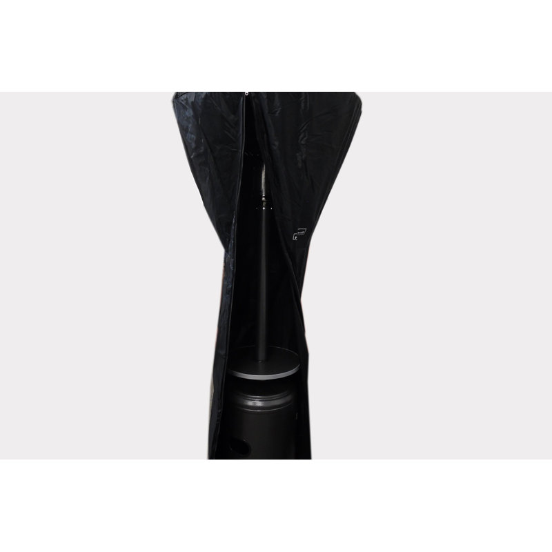 Arlmont & Co. Metcalfe 33'' W x 33'' D Patio Heater Cover, Black