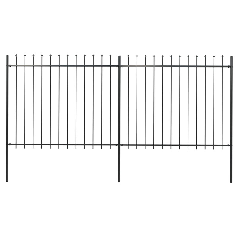 Laholm Garden Fence, 200cm H x 340cm W