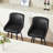 Versatile 26-Inch Upholstered Counter Stools - Ideal for Kitchen Islands and Home Bars-888592396
