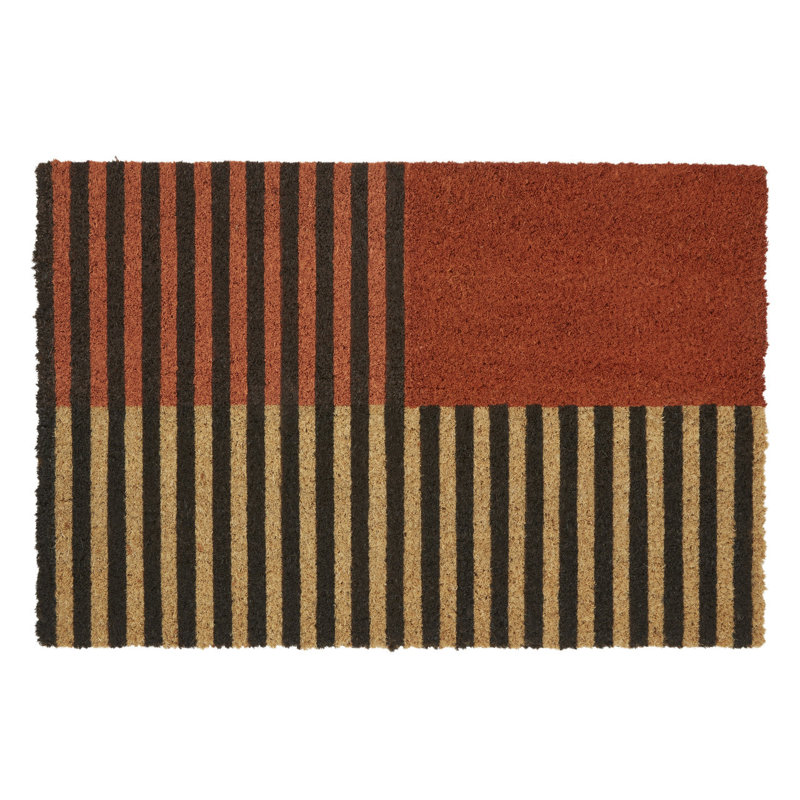 Anyja Non-Slip Geometric Doormat