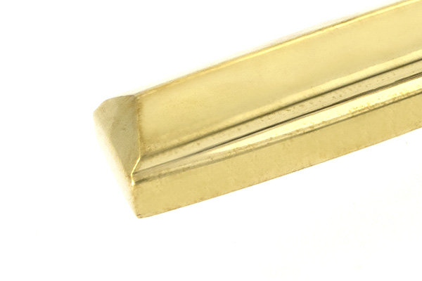 Art Deco Locking Fastener - LH, Polished Brass