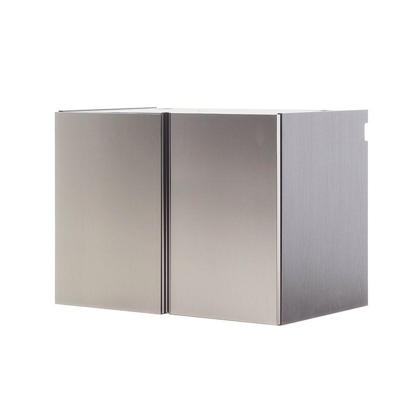 Nota Plastic Single Storage Cabinet ( 23.66'' H x 20.06'' W x 32.06'' D), Dark Gray