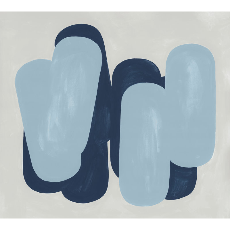 Through The Contours I Print by Bobby Berk, 36" H x 40" W x 1.5" D, Image Brush Gel