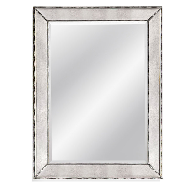 Firth Solid Wood Flat Wall Mirror