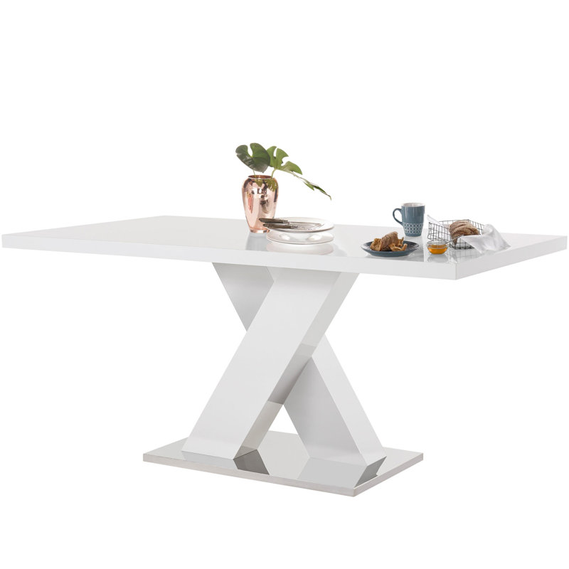 Carolyn Dining Table, White