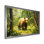 Ours dans la forêt du printemps I - art mural ours