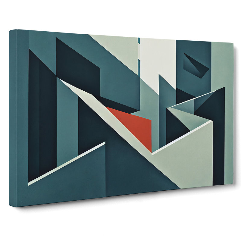 Inspirational Modern Art - Wrapped Canvas, 35cm H x 50cm W