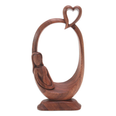 Statuette en bois Orren