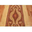 One-of-a-Kind 4'6" X 11'3" 1900s Runner Area Rug in Beige/Orange/Red