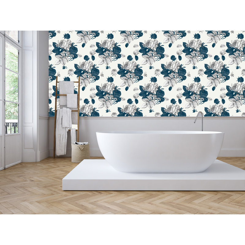 Rouleau de papier peint adhésif l 10' x l 24 po i