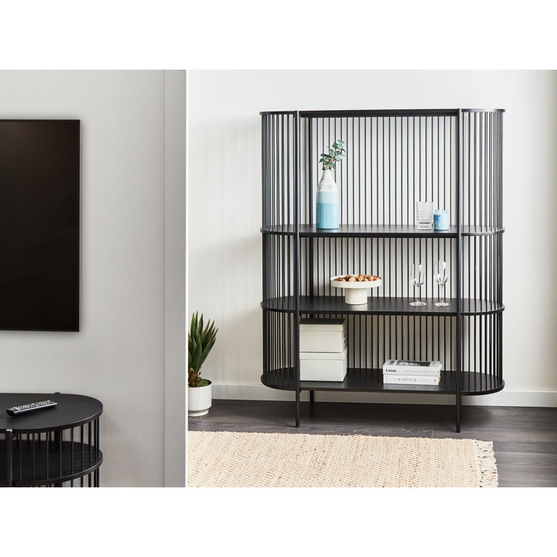 151cm H x 120cm W Iron Standard Bookcase