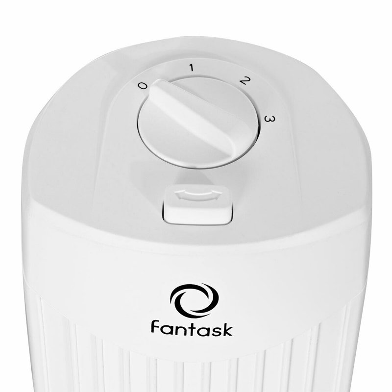 Ventilateur tour oscillant 28 po Gymax, Blanc