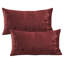 Housse de coussin rectangulaire en velours texturé-1053670798