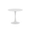 Round Steel Top Dining Table