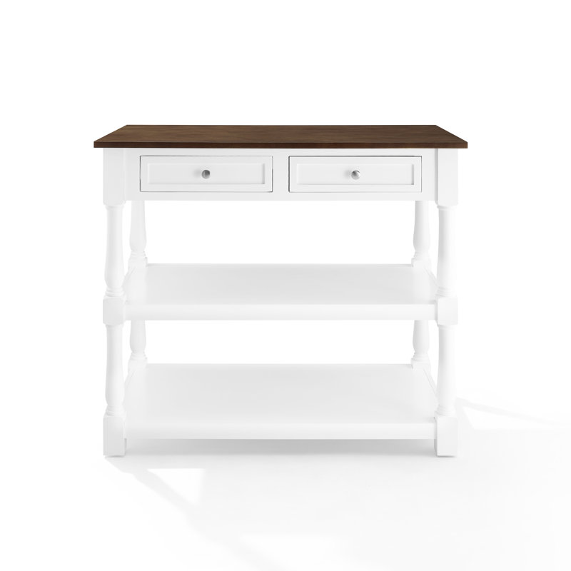 Asker Wood Kitchen Island