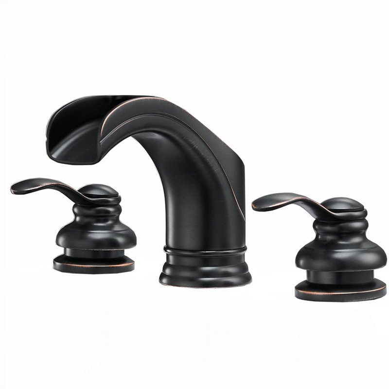 2-handle Bathroom Faucet, Oil Rubbed Bronze