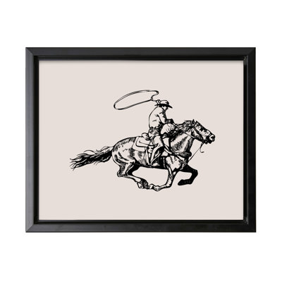 Cowboy avec Lasso No2