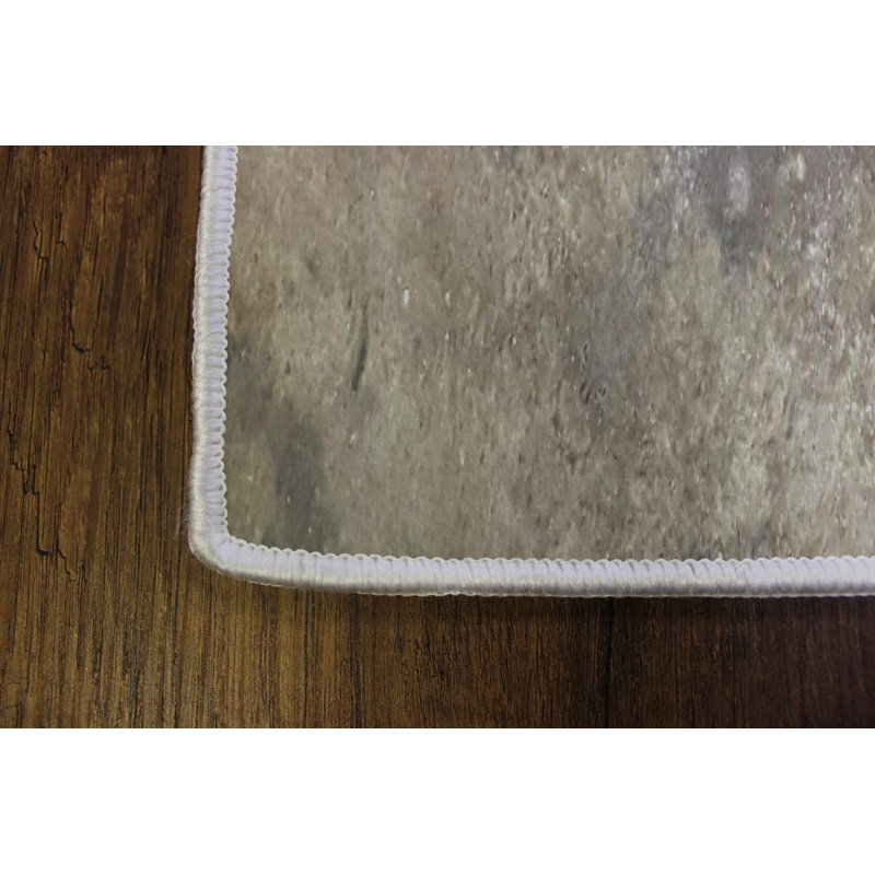 Premium 3D Printed Carpet, 4 x 6 ft, 100% Polyester, 0.04 in Pile Height | Antibacterial, Non-Slip PVC Dot Underside, Machine Washable | Ideal for Living Room, Bedroom, and Playroom, Stylish & Durable Design