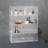 4 Grids Clear Acrylic Display Box with Lock