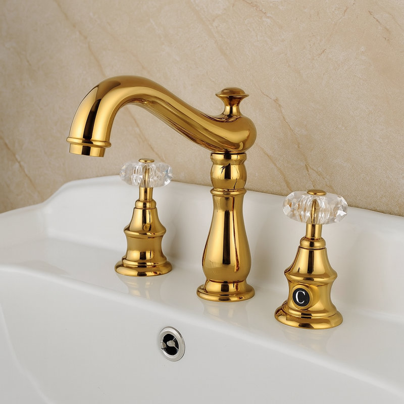 Robinet de salle de bain Juno Gold