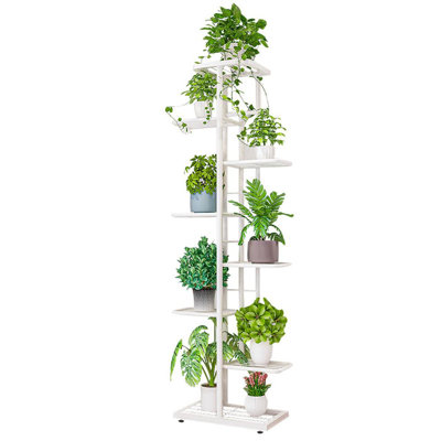 Plant Stand, Metal Tiered Plant Stand