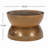 Ageliki Drum Iron Coffee Table with Lipped Tray Top-1536098645