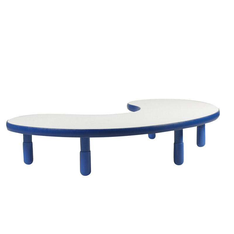 Table pour enfant BASELINE, Bleu royal, H 18 po x L 38 po x L 65 po