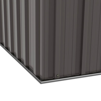 Metal Lean-to Storage Shed