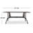 Outdoor Cast Aluminum Rectangular Dining Table