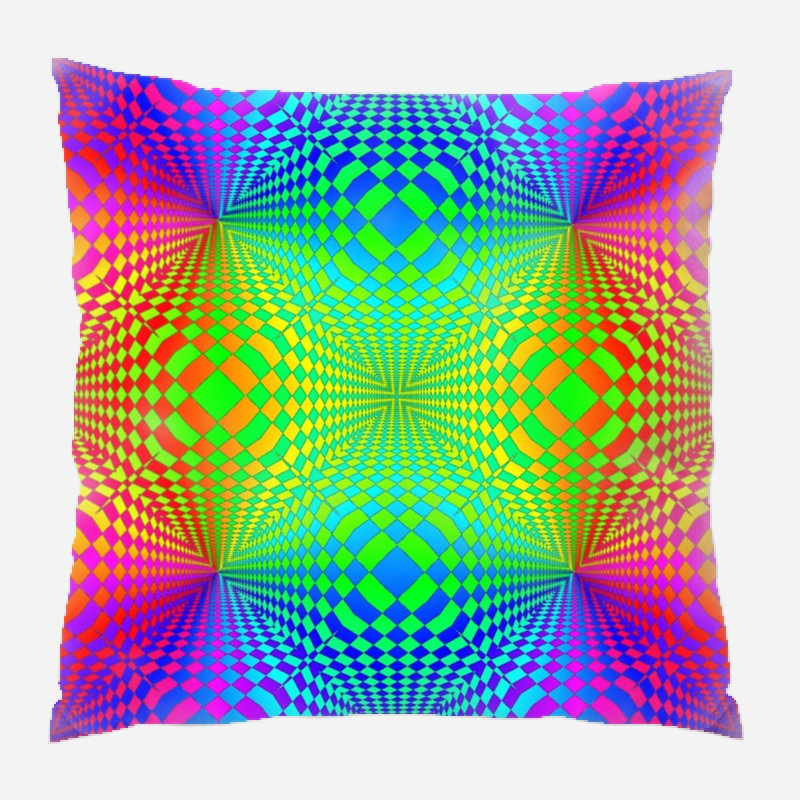 Coussin décoratif à motif, Intérieur
