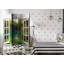 135 cm W x 172 cm H 3 - Panel Solid Wood Folding Room Divider