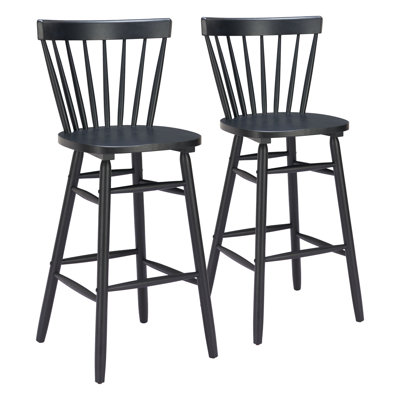 Tyce Barstool (Set Of 2) Black