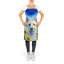 Tablier blanc berger allemand en tournesols