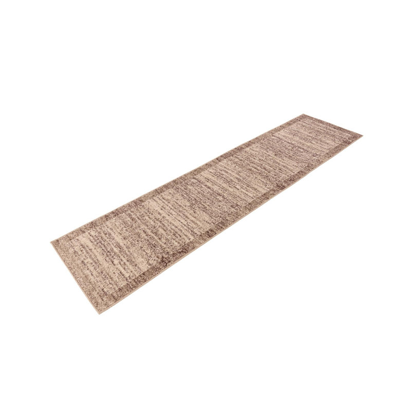 Hermina Beige Area Rug, Runner 2' x 8'
