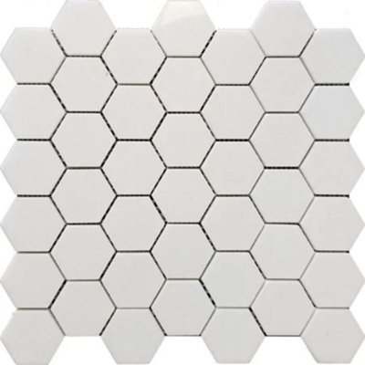 2 in. x 2 in. Honeycomb Stone Tile