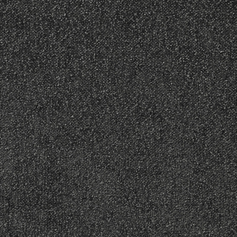Repose-pieds rembourré gris anthracite Ortega