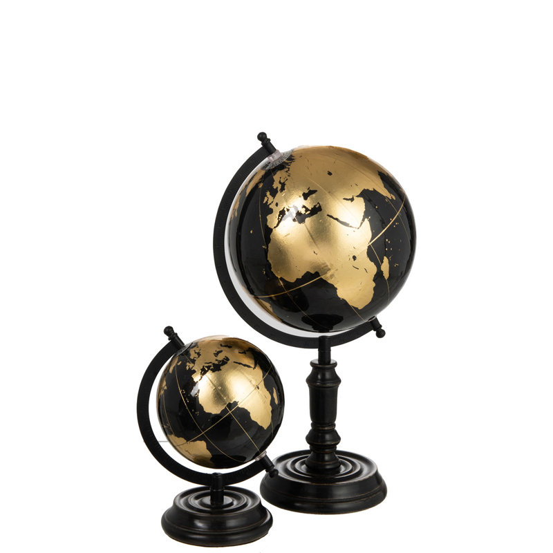 Wood Tabletop Globe
