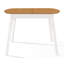 Ahwahnee 136 cm Extendable Oak Oval Dining Table with Wood Base-2046594676