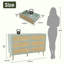 Commode 6 tiroirs Boho